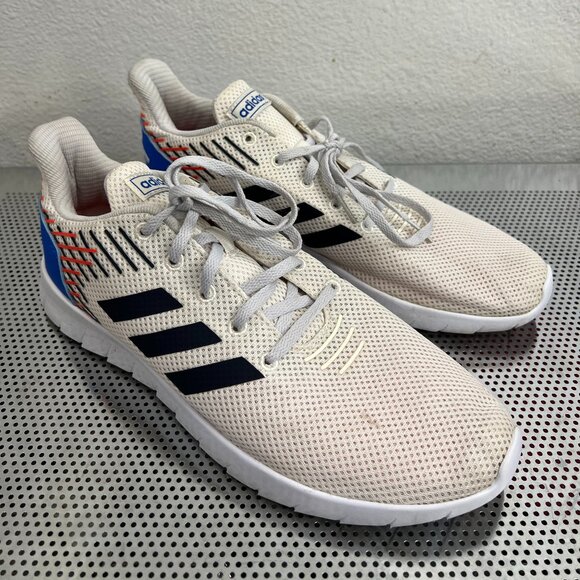 ADIDAS Asweerun Men's Off White Running Shoes Size 9.5 - Picture 1 of 11